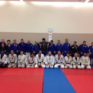 Training with the black belts in Al Ain, Abu Dhabi